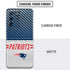 NFL New England Patriots White Striped Galaxy S20 Ultra 5G Skin